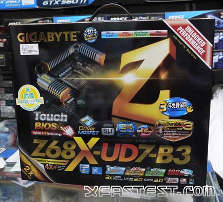 Gigabyte впереди планеты всей - демонстрация материнской платы GA-Z68X-UD7-B3 Gigabyte впереди планеты всей - демонстрация материнской платы GA-Z68X-UD7-B3